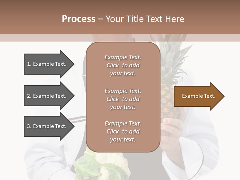 Single Smiling Occupation PowerPoint Template