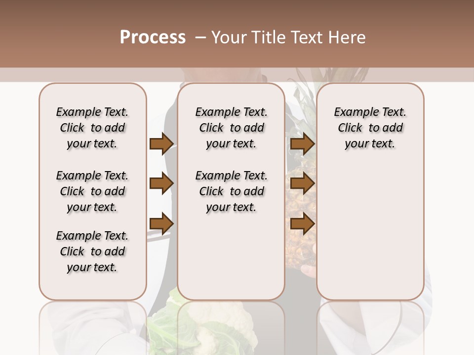 Single Smiling Occupation PowerPoint Template