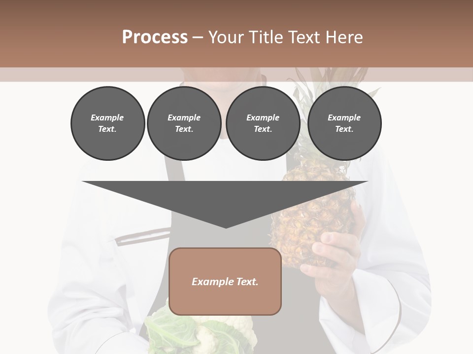 Single Smiling Occupation PowerPoint Template