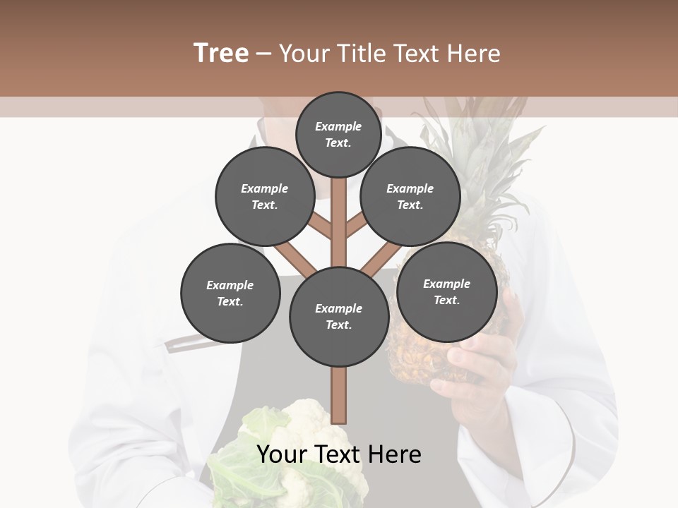 Single Smiling Occupation PowerPoint Template
