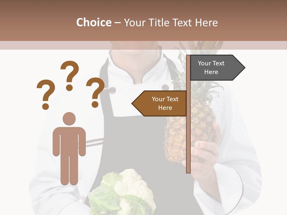 Single Smiling Occupation PowerPoint Template