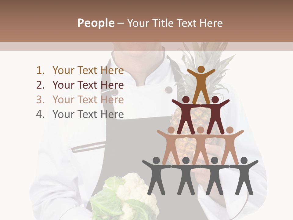 Single Smiling Occupation PowerPoint Template