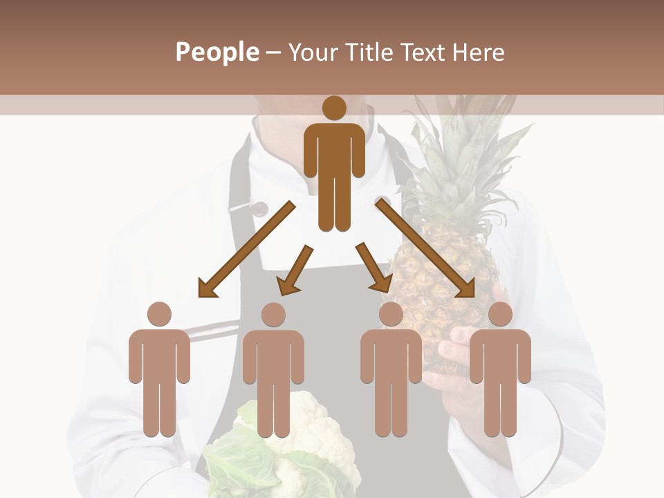 Single Smiling Occupation PowerPoint Template