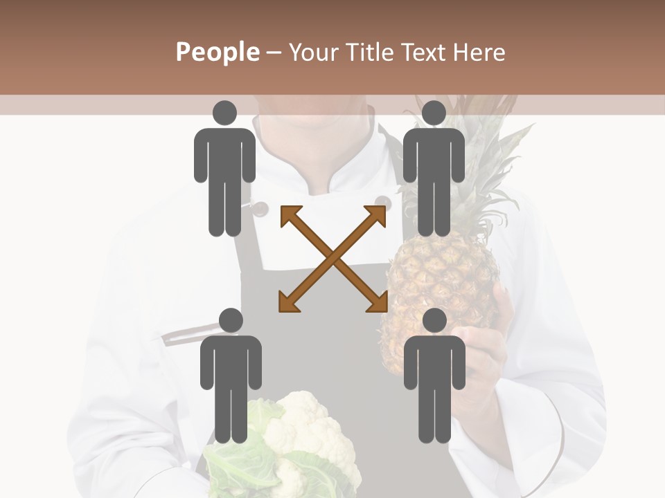 Single Smiling Occupation PowerPoint Template