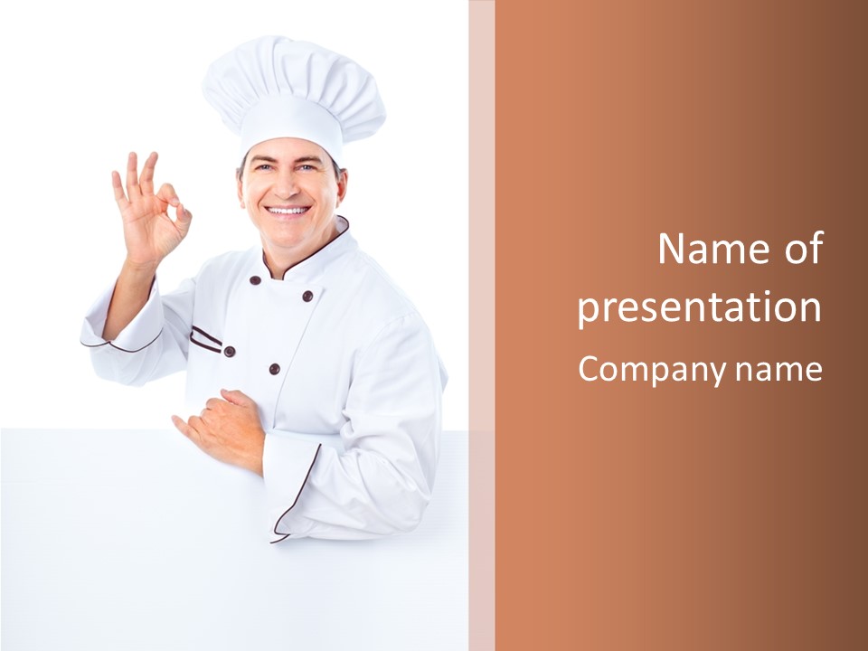 Board Background Hat PowerPoint Template