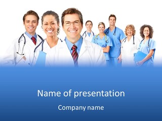 Medical Working Pharmaceutical PowerPoint Template