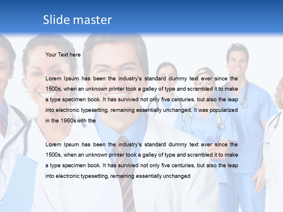 Medical Working Pharmaceutical PowerPoint Template