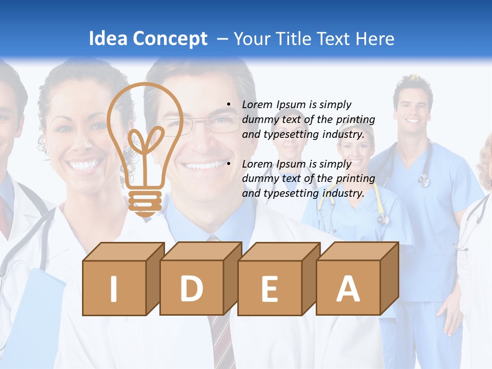 Medical Working Pharmaceutical PowerPoint Template