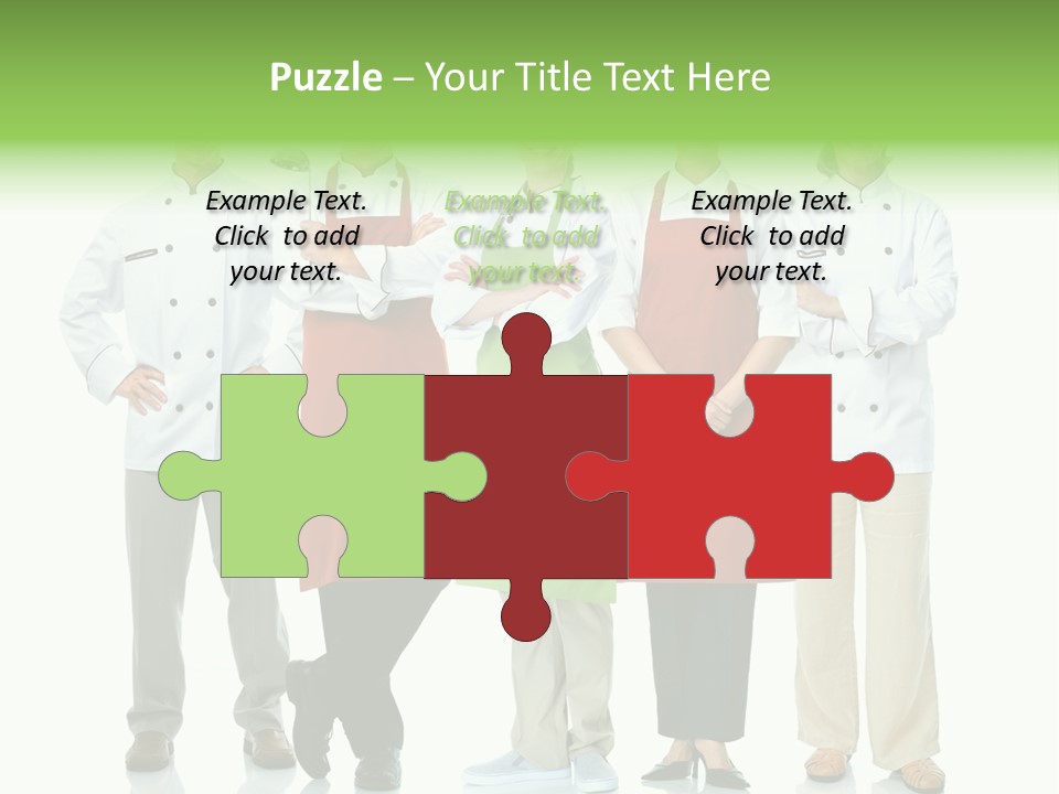 Chef S Girl PowerPoint Template