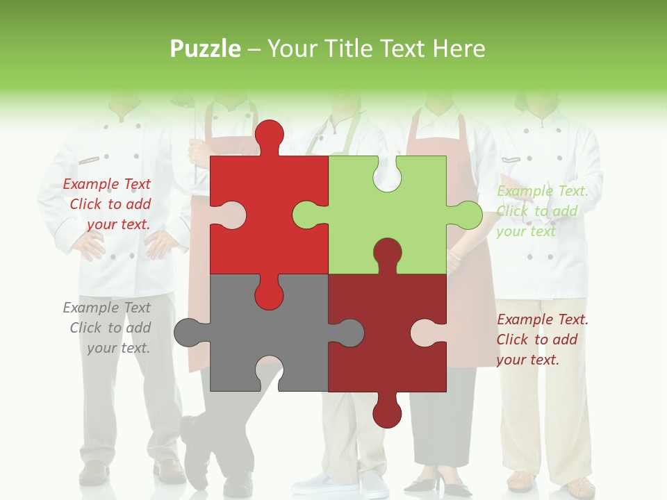 Chef S Girl PowerPoint Template