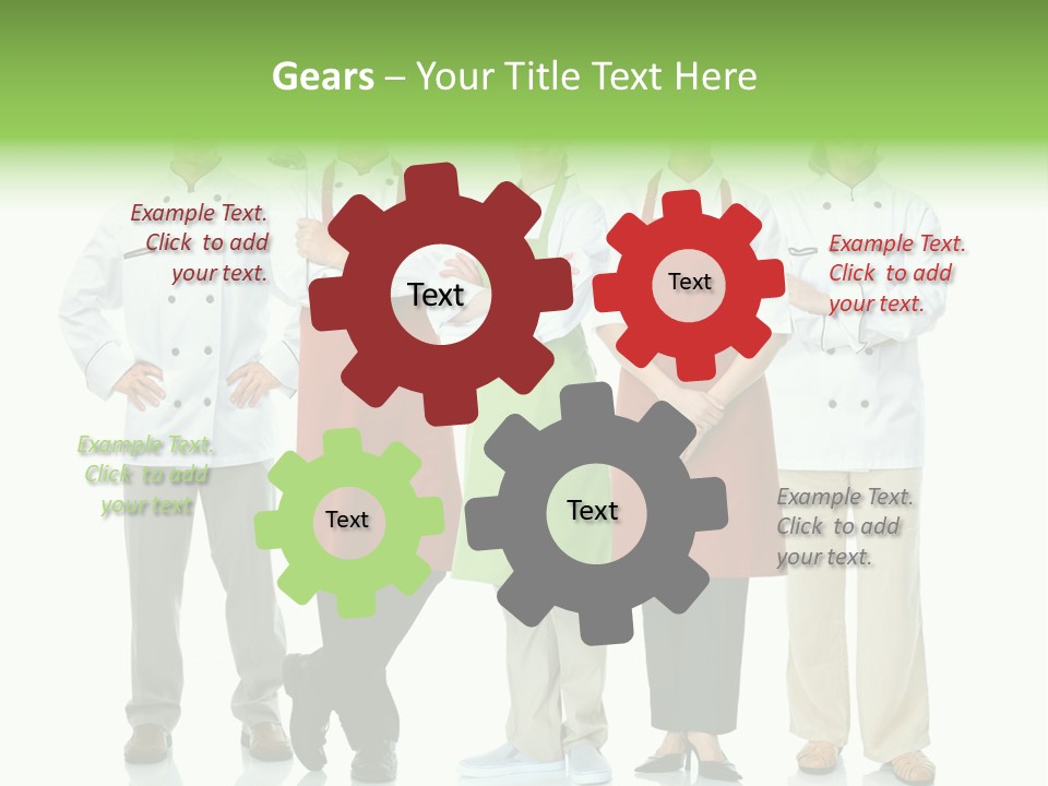 Chef S Girl PowerPoint Template