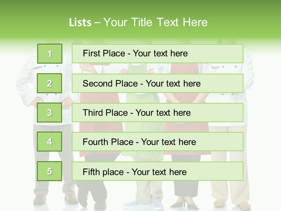 Chef S Girl PowerPoint Template