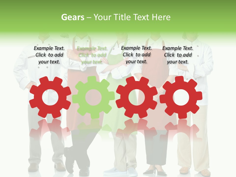 Chef S Girl PowerPoint Template