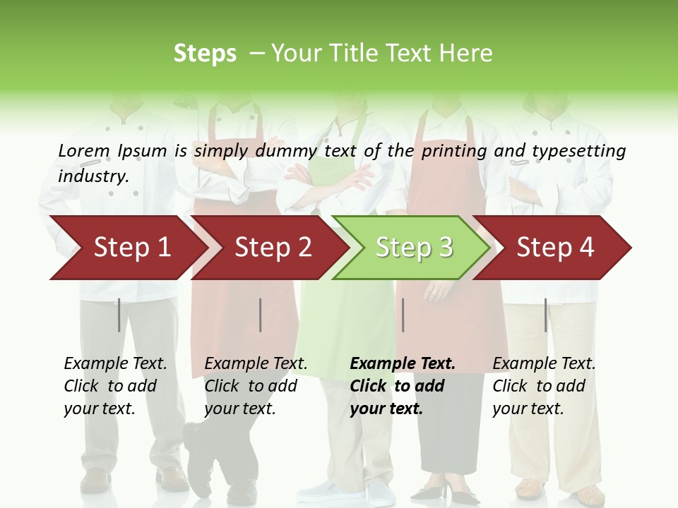 Chef S Girl PowerPoint Template