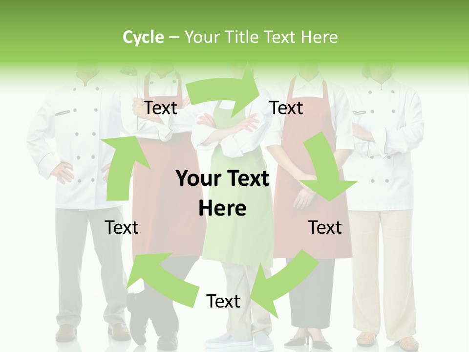 Chef S Girl PowerPoint Template