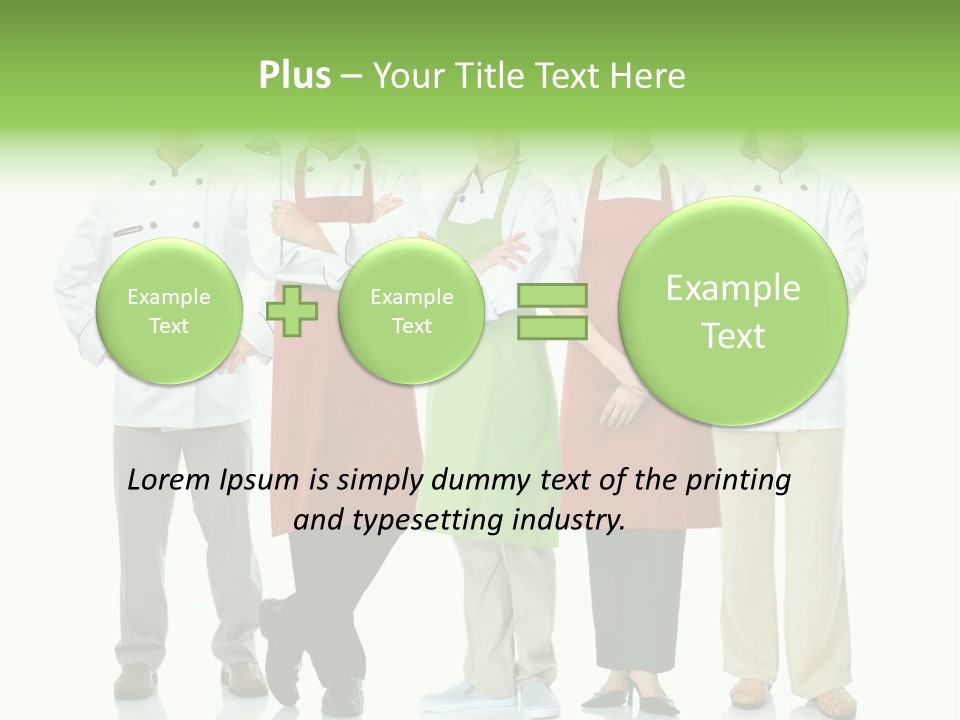 Chef S Girl PowerPoint Template