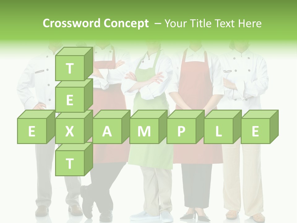 Chef S Girl PowerPoint Template