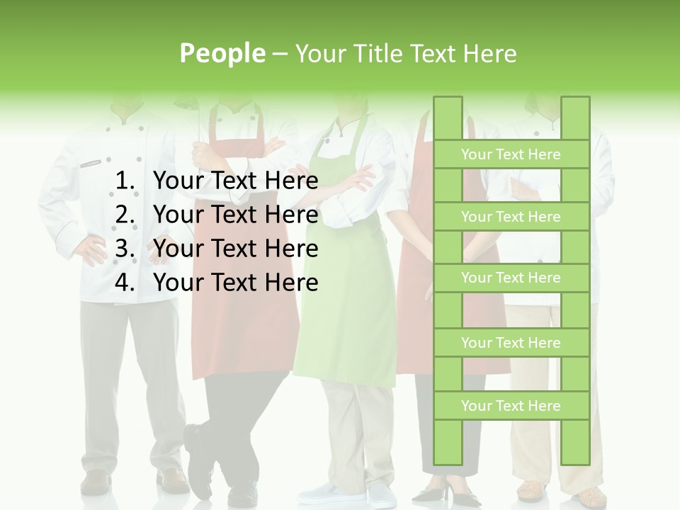 Chef S Girl PowerPoint Template