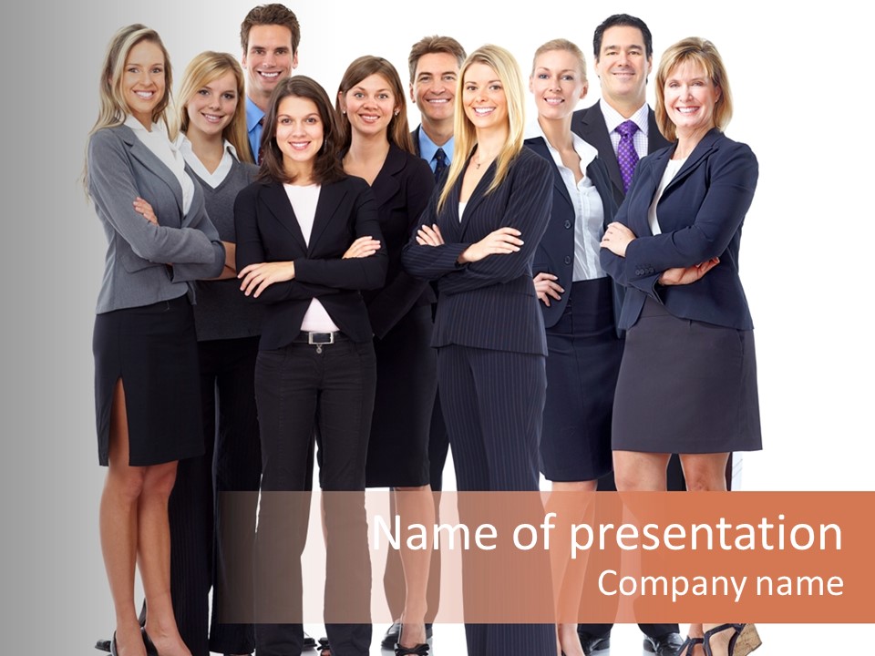 Staff Human Study PowerPoint Template