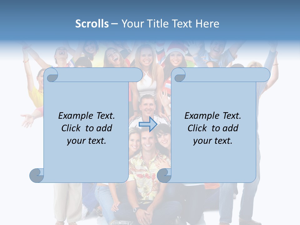 Isolated Human Modern PowerPoint Template