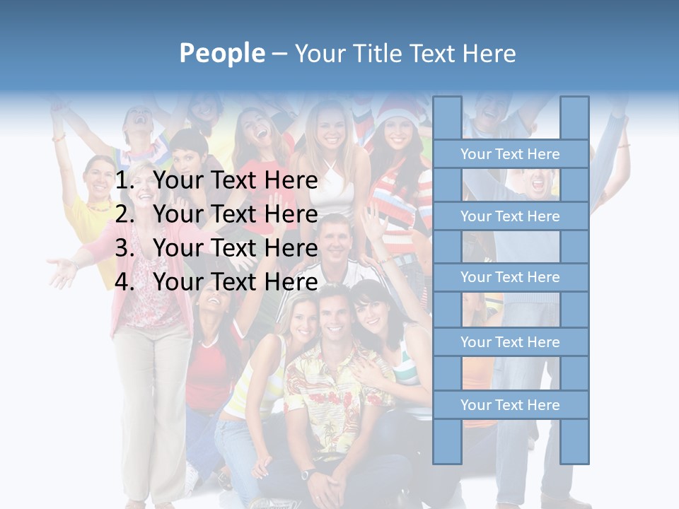 Isolated Human Modern PowerPoint Template