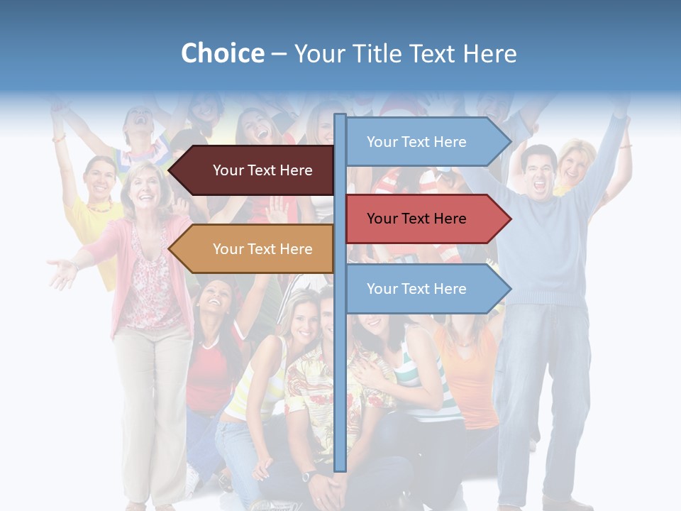 Isolated Human Modern PowerPoint Template