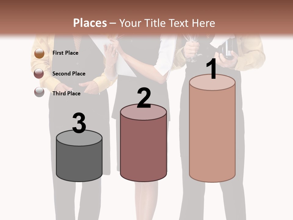 Young Hotel Drink PowerPoint Template