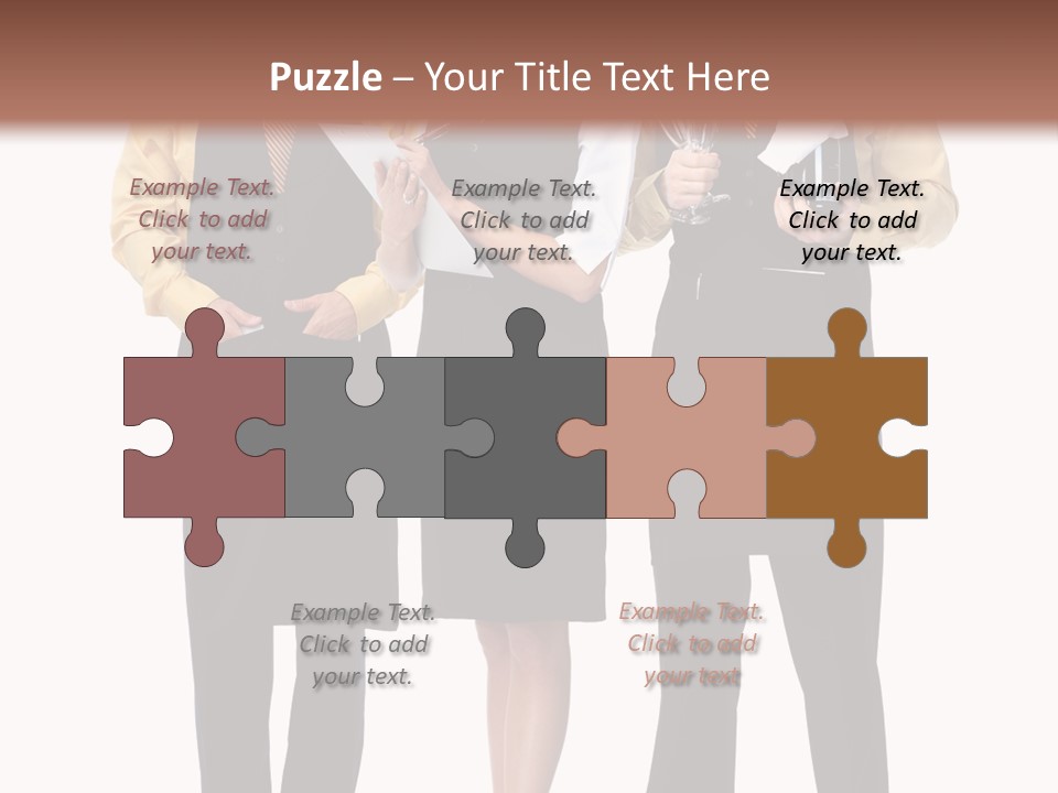 Young Hotel Drink PowerPoint Template