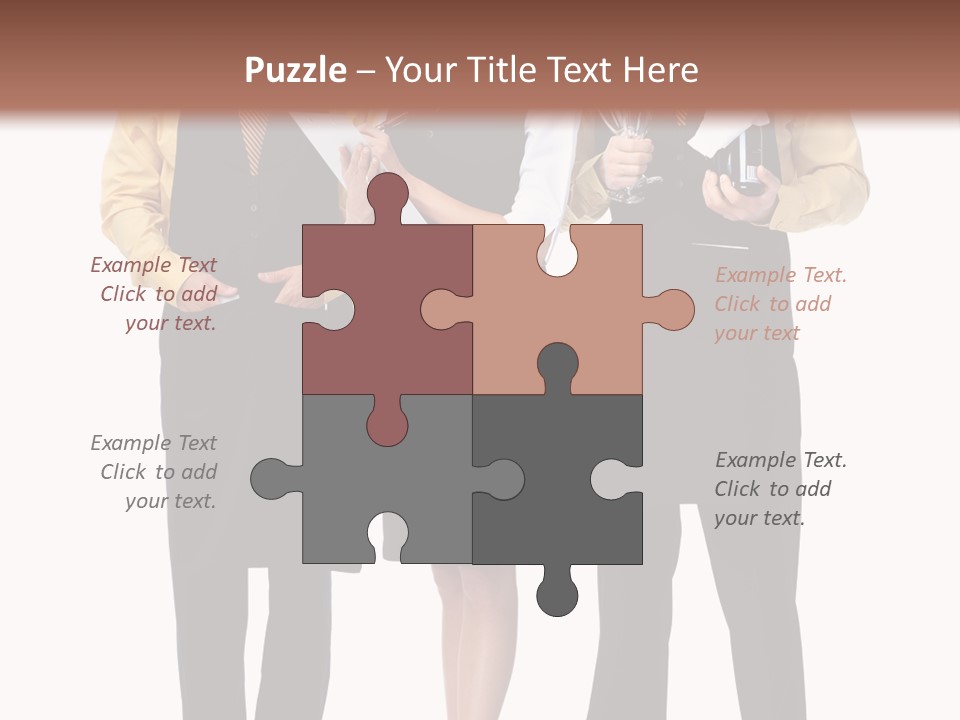 Young Hotel Drink PowerPoint Template