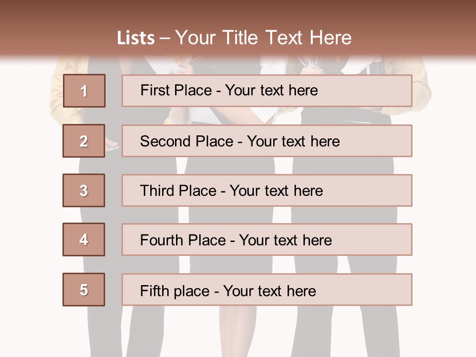 Young Hotel Drink PowerPoint Template