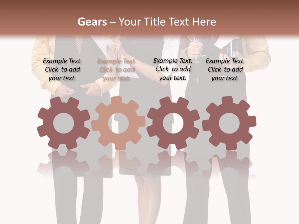 Young Hotel Drink PowerPoint Template