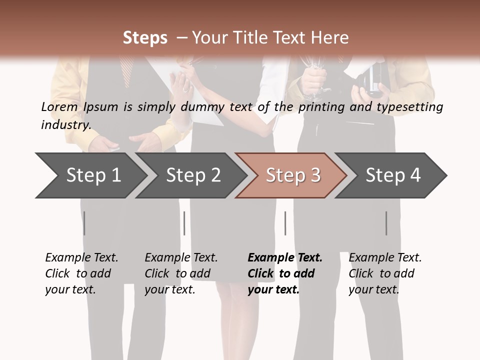 Young Hotel Drink PowerPoint Template