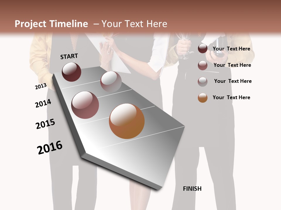Young Hotel Drink PowerPoint Template