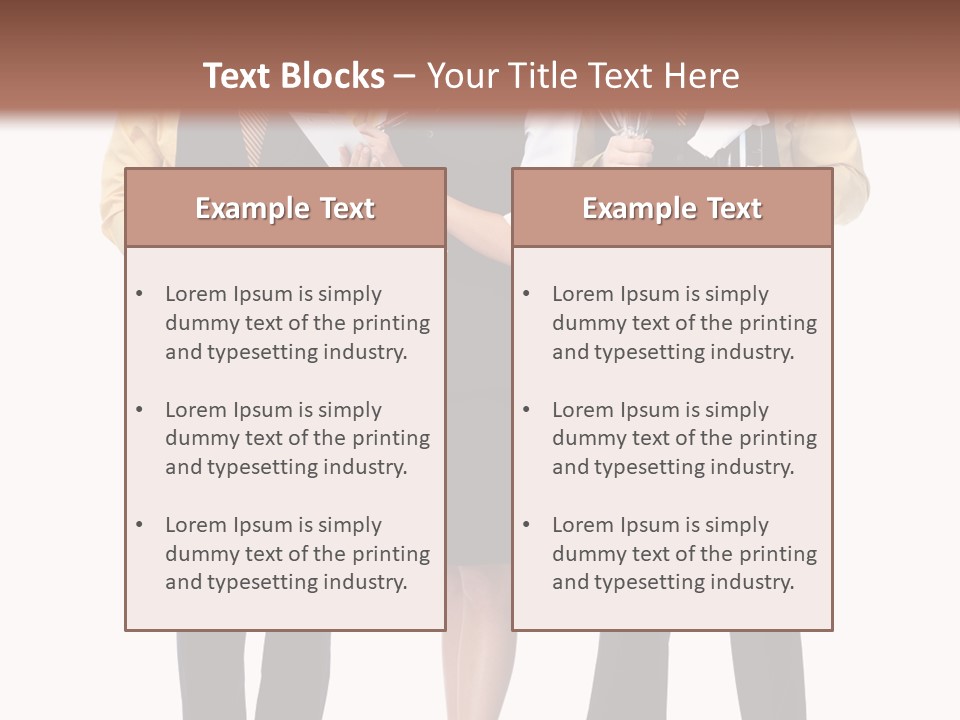 Young Hotel Drink PowerPoint Template