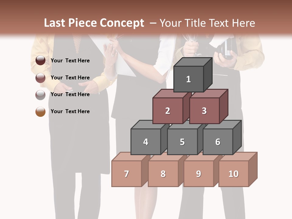 Young Hotel Drink PowerPoint Template