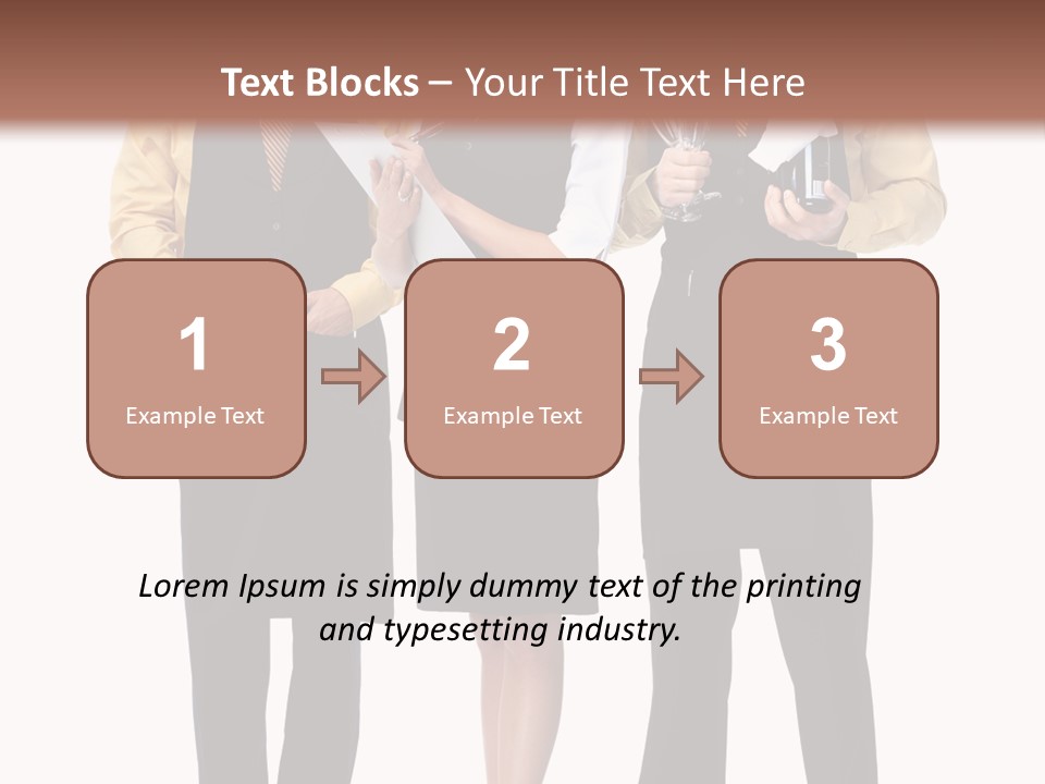 Young Hotel Drink PowerPoint Template