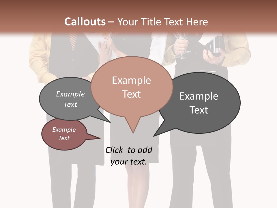 Young Hotel Drink PowerPoint Template