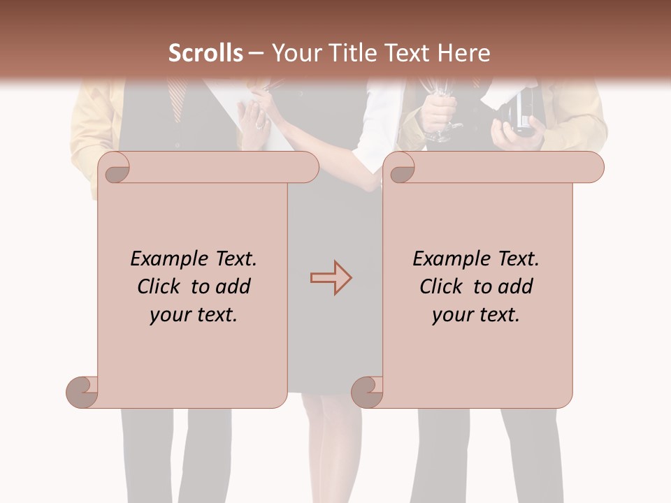 Young Hotel Drink PowerPoint Template