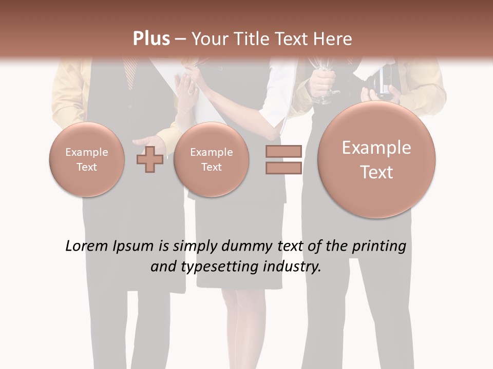 Young Hotel Drink PowerPoint Template
