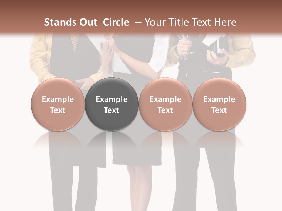 Young Hotel Drink PowerPoint Template