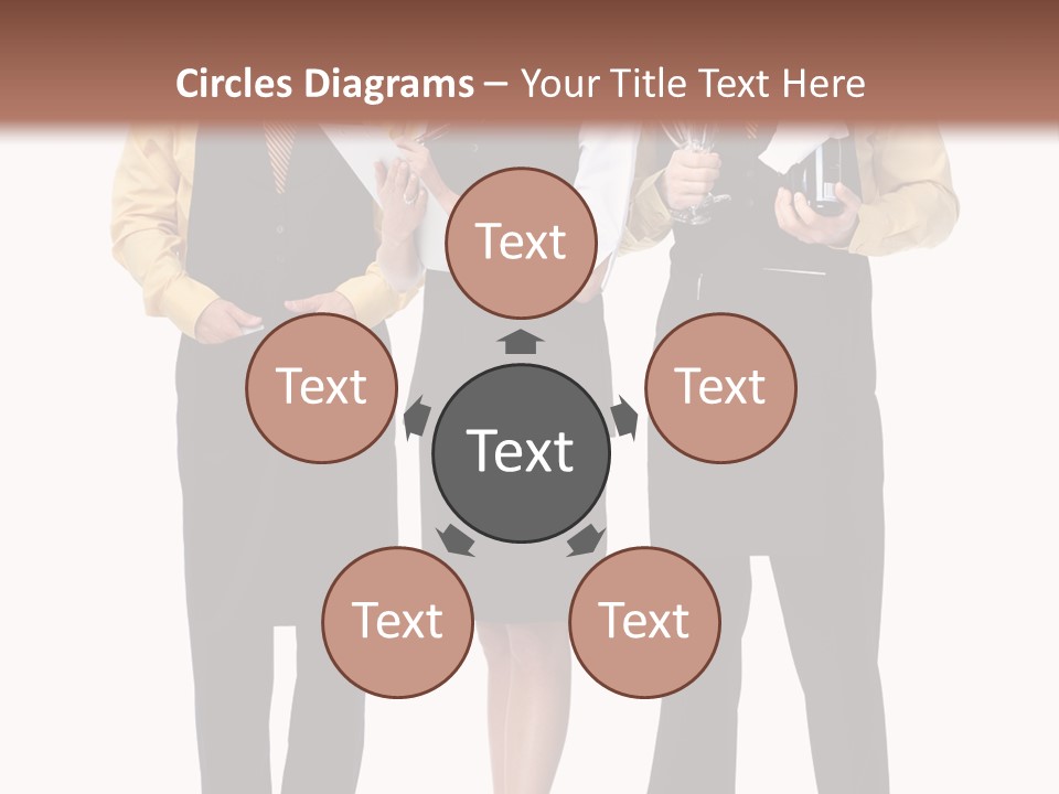 Young Hotel Drink PowerPoint Template