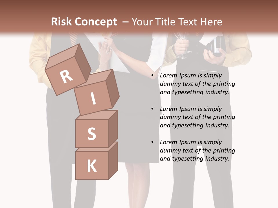 Young Hotel Drink PowerPoint Template