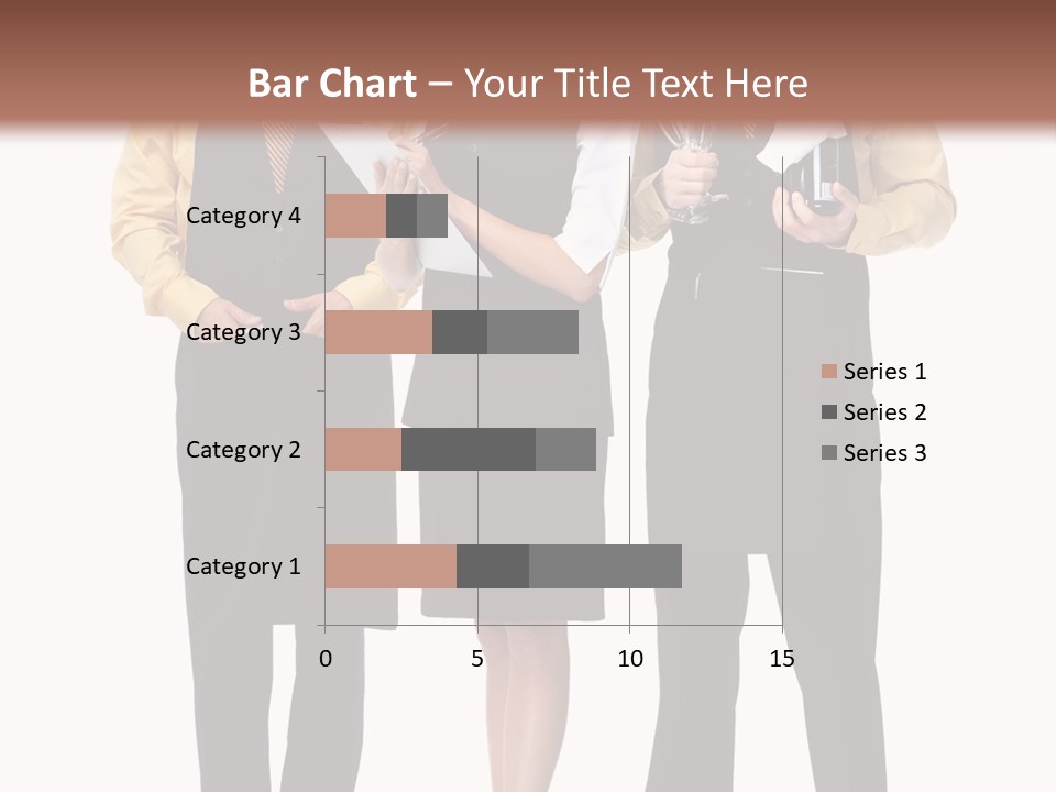 Young Hotel Drink PowerPoint Template