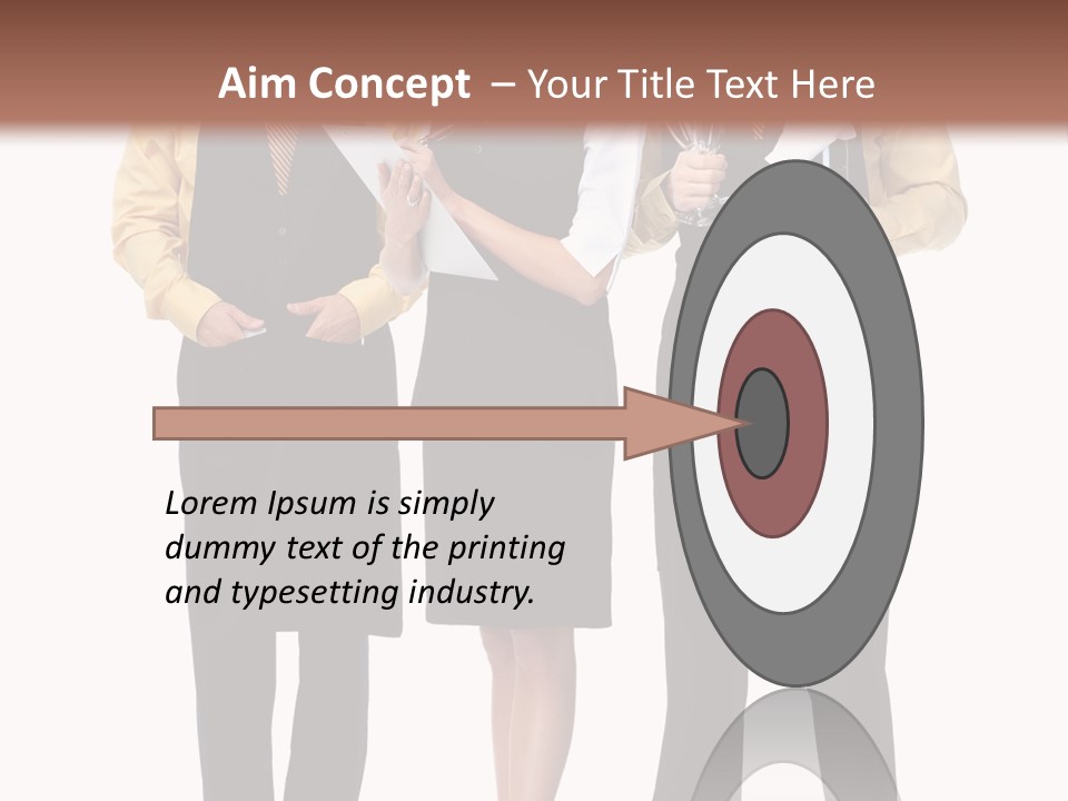 Young Hotel Drink PowerPoint Template