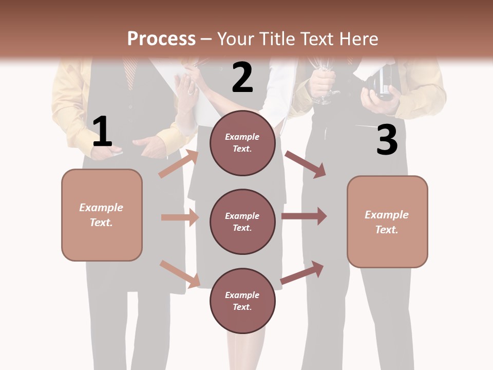 Young Hotel Drink PowerPoint Template