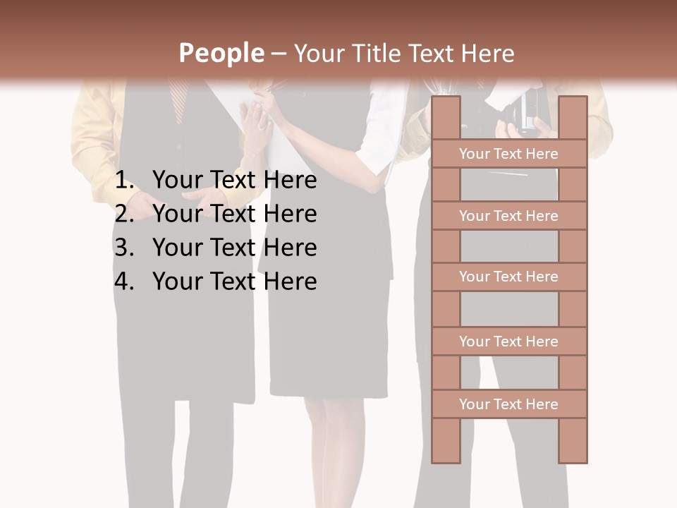 Young Hotel Drink PowerPoint Template