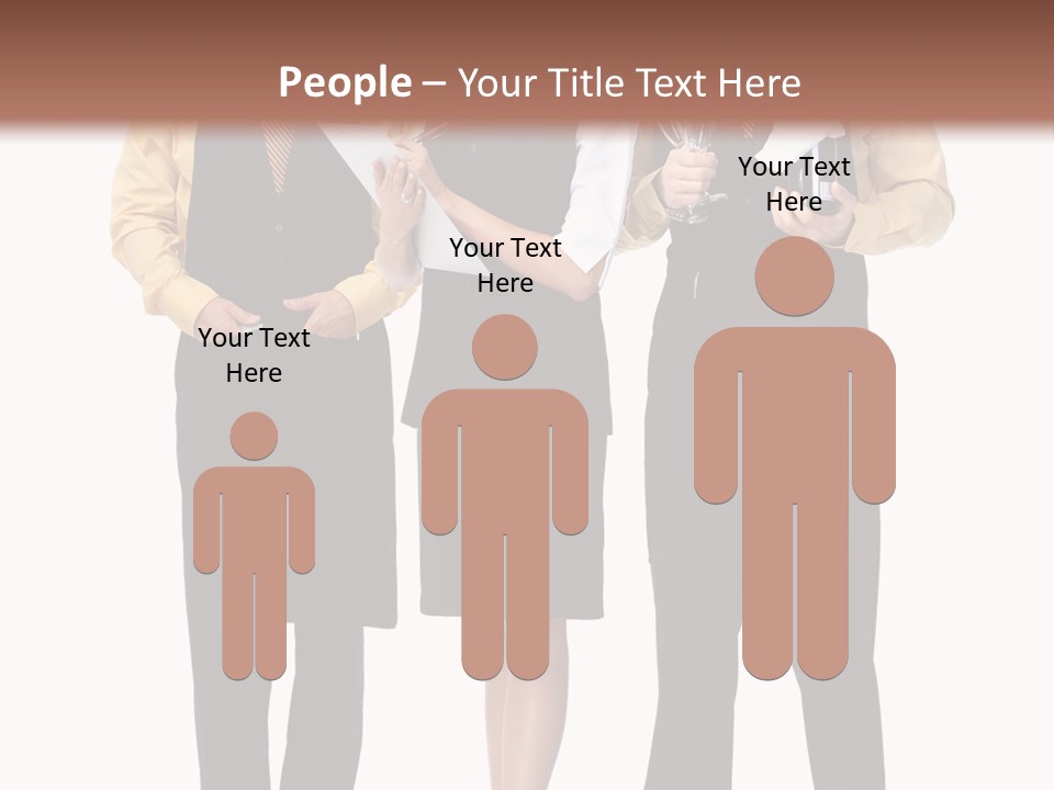 Young Hotel Drink PowerPoint Template