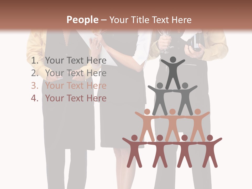 Young Hotel Drink PowerPoint Template