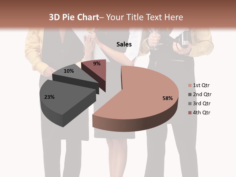Young Hotel Drink PowerPoint Template