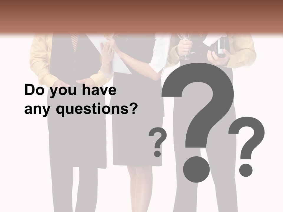 Young Hotel Drink PowerPoint Template